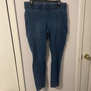Old Navy super skinny mid-rise jeggings, size 14